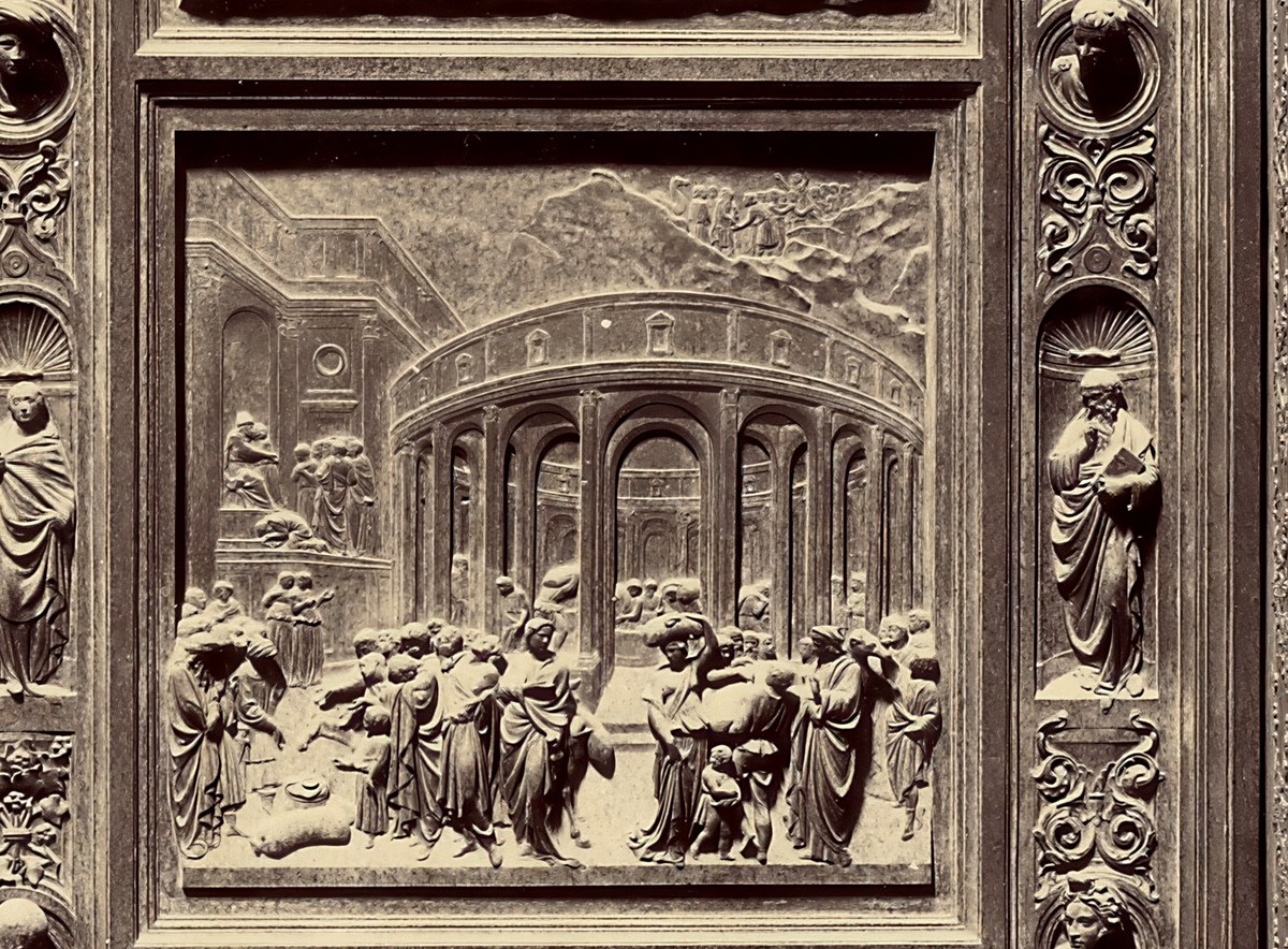 Joseph detail from Ghiberti's Gates of Paradise